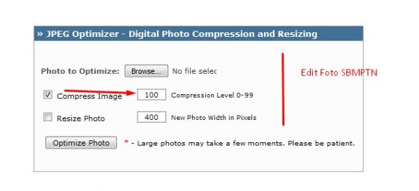 Cara Mengedit Foto untuk SBMPTN dengan Online dan Offline