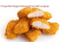 Pengertian Nugget Menurut Para Ahli