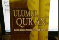 Pengertian Ulumul Qur'an Menurut Para Ahli